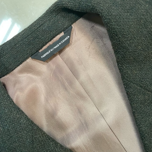 Vintage Wool Oversized Houndstooth Blazer - Picture 4 of 6